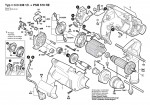 Bosch 0 603 338 5B7 Psb 570 Re Percussion Drill 230 V / Eu Spare Parts